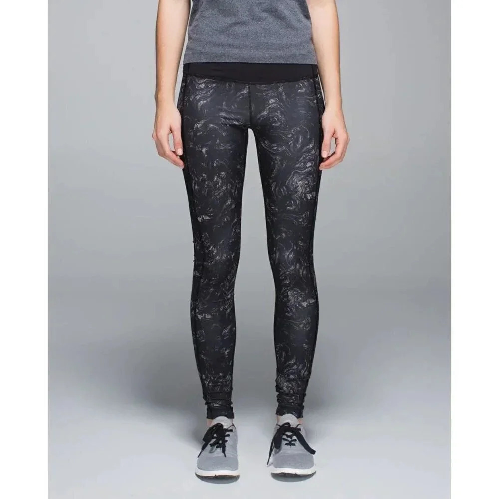 Lululemon Speed Tight II *Full-On Luxtreme Arsenal Ambient Grey Black